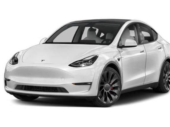TESLA MODEL Y 2021 5YJYGDEEXMF153583 image